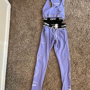 Womens Off White two piece set
